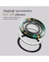 MIO Green Marble MagSafe-compatibele ringhouder