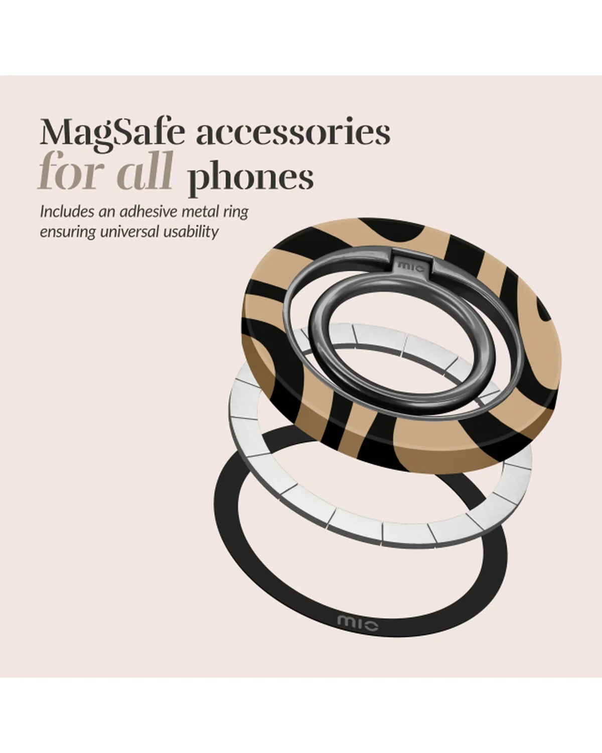 MIO Swirl MagSafe-compatibele ringhouder
