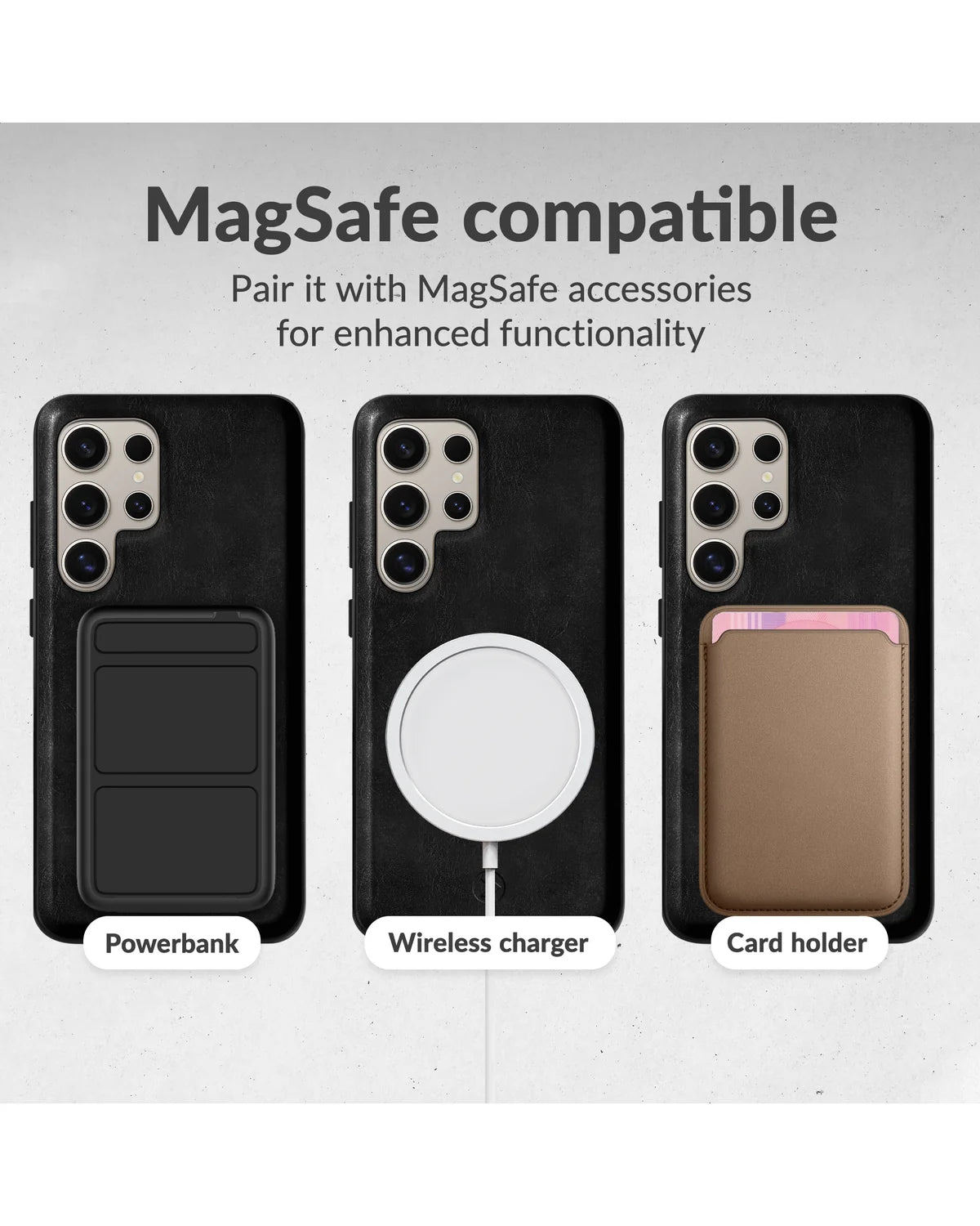 Mobilize 2-in-1 MagSafe Compatibel Gelly Wallet Hoesje – Samsung Galaxy S25 Edge 5G – Zwart
