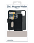 Mobilize 2in1 Magsafe Compatibel Gelly Wallet Case Telefoonhoesje Apple iPhone 15 Plus Zwart