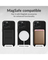 Mobilize 2in1 Magsafe Compatibel Gelly Wallet Case Telefoonhoesje Apple iPhone 16 Plus Zwart