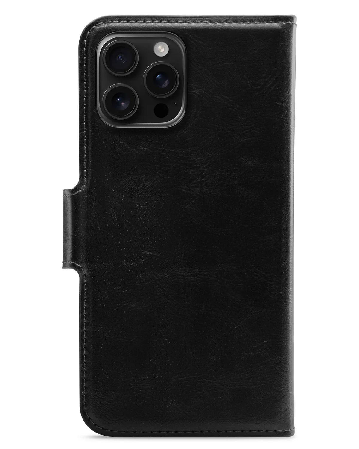 Mobilize 2in1 Magsafe Compatibel Gelly Wallet Case Telefoonhoesje Apple iPhone 16 Pro Max Zwart