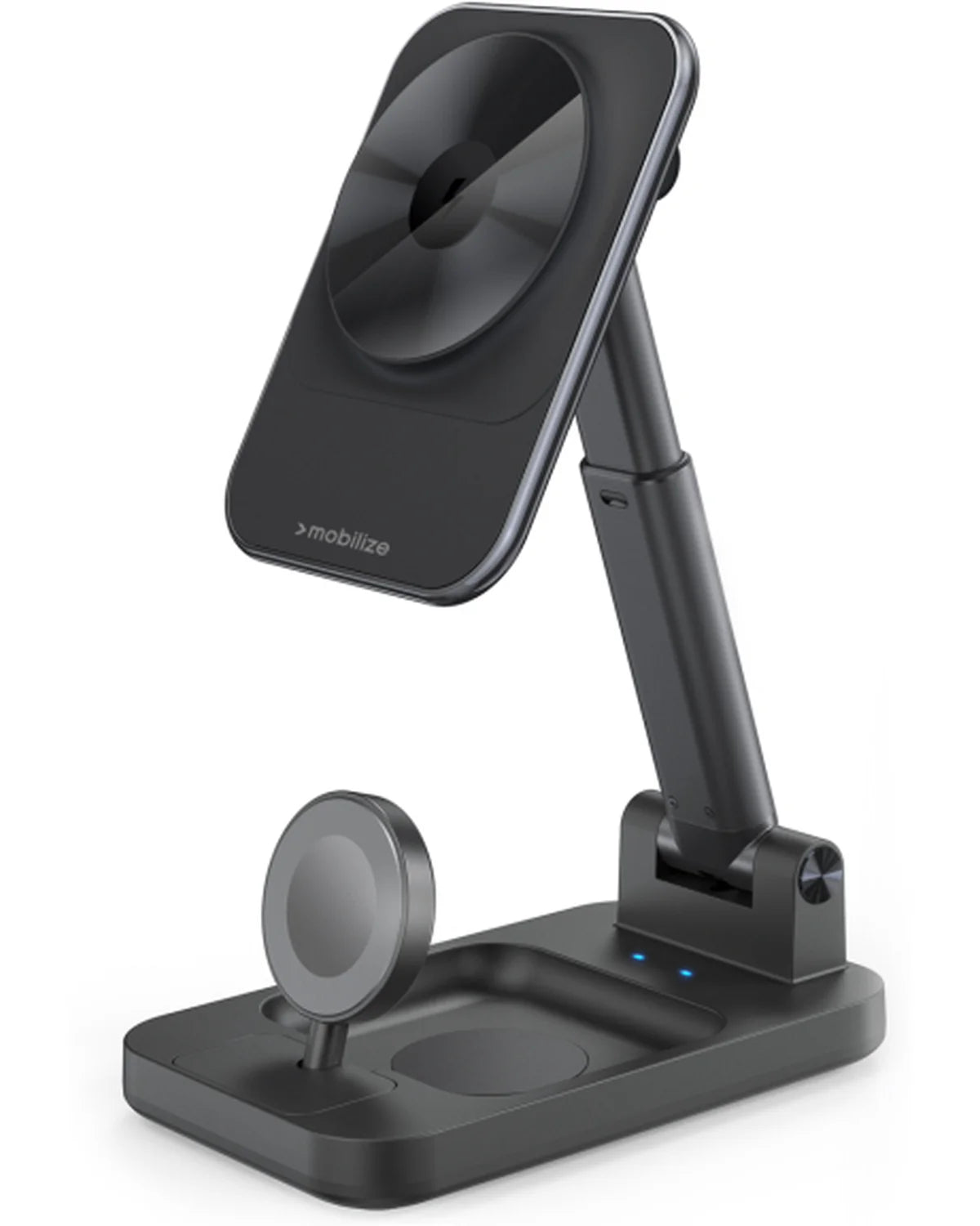 Mobilize 3-in-1 Oplaadstation MagSafe Compatibel 15W – Zwart