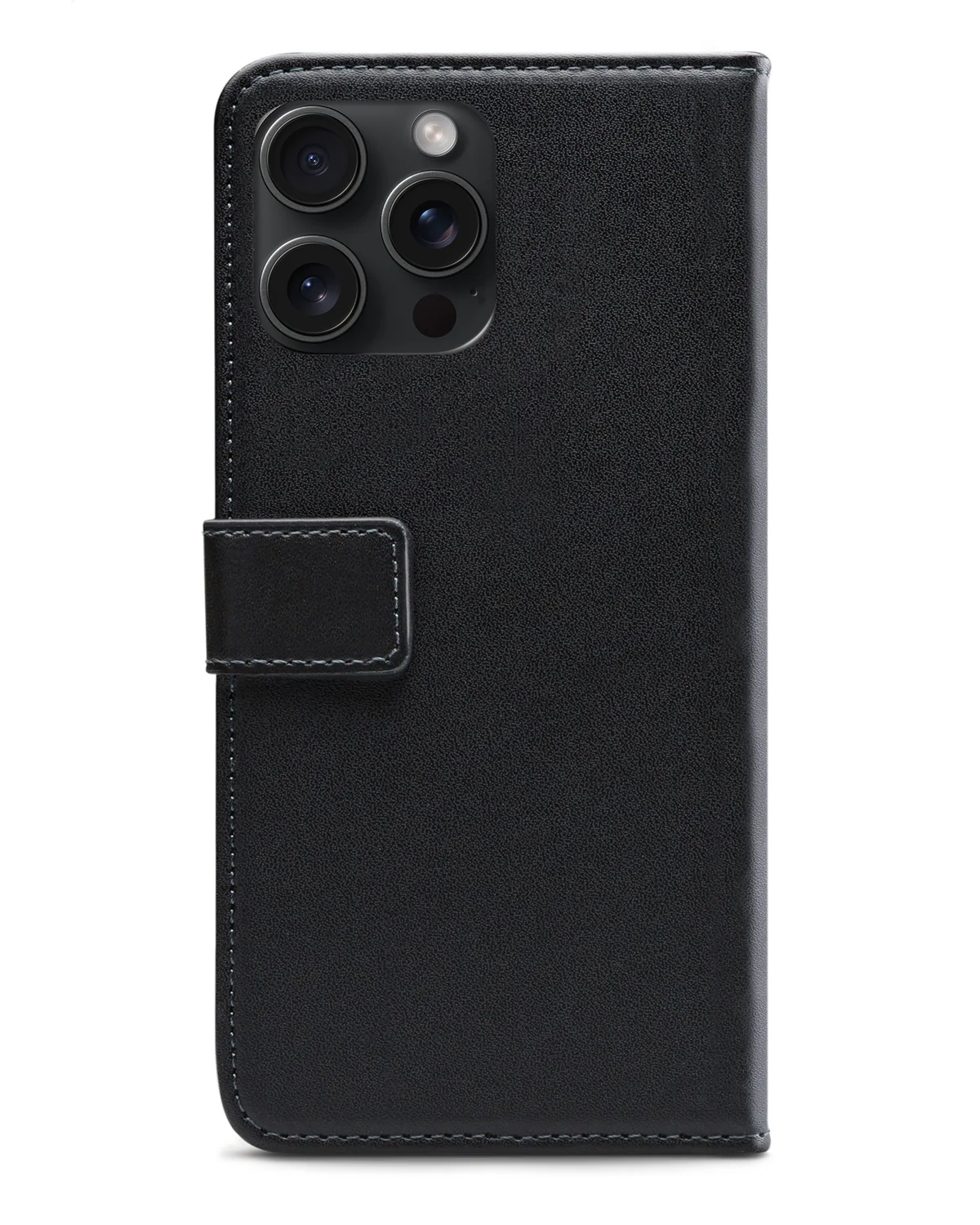 Mobilize Classic Gelly Wallet Book Case Telefoonhoesje Apple iPhone 15 Pro Max Zwart