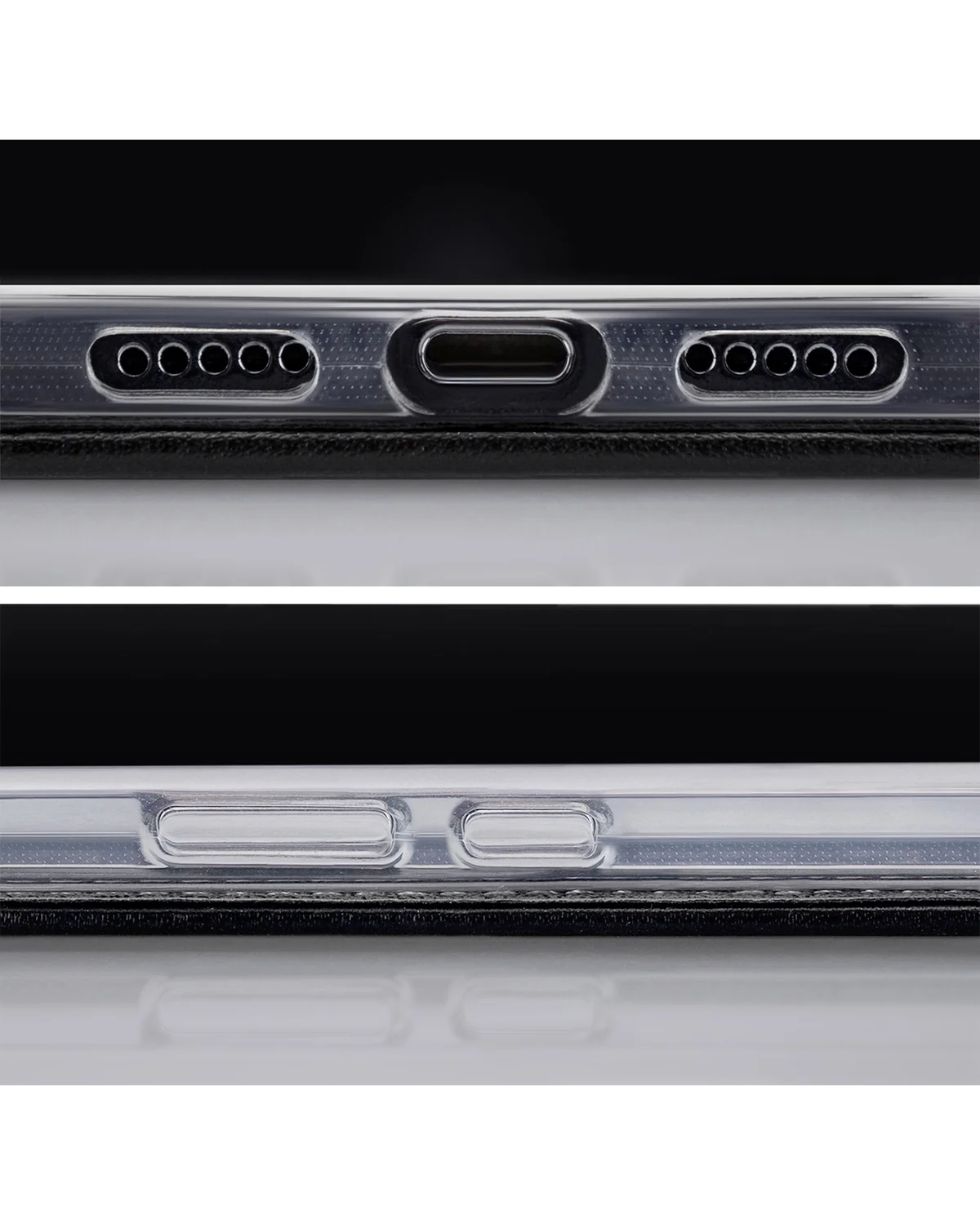 Mobilize Classic Gelly Wallet Book Case Telefoonhoesje Apple iPhone 15 Pro Max Zwart