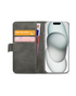 Mobilize Classic Gelly Wallet Book Case Telefoonhoesje Apple iPhone 15 Zwart