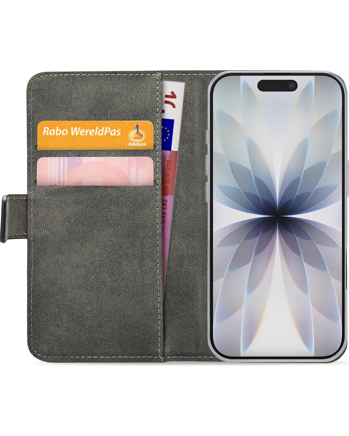 Mobilize Classic Gelly Wallet Hoesje (Case) – Apple iPhone 17 – Zwart