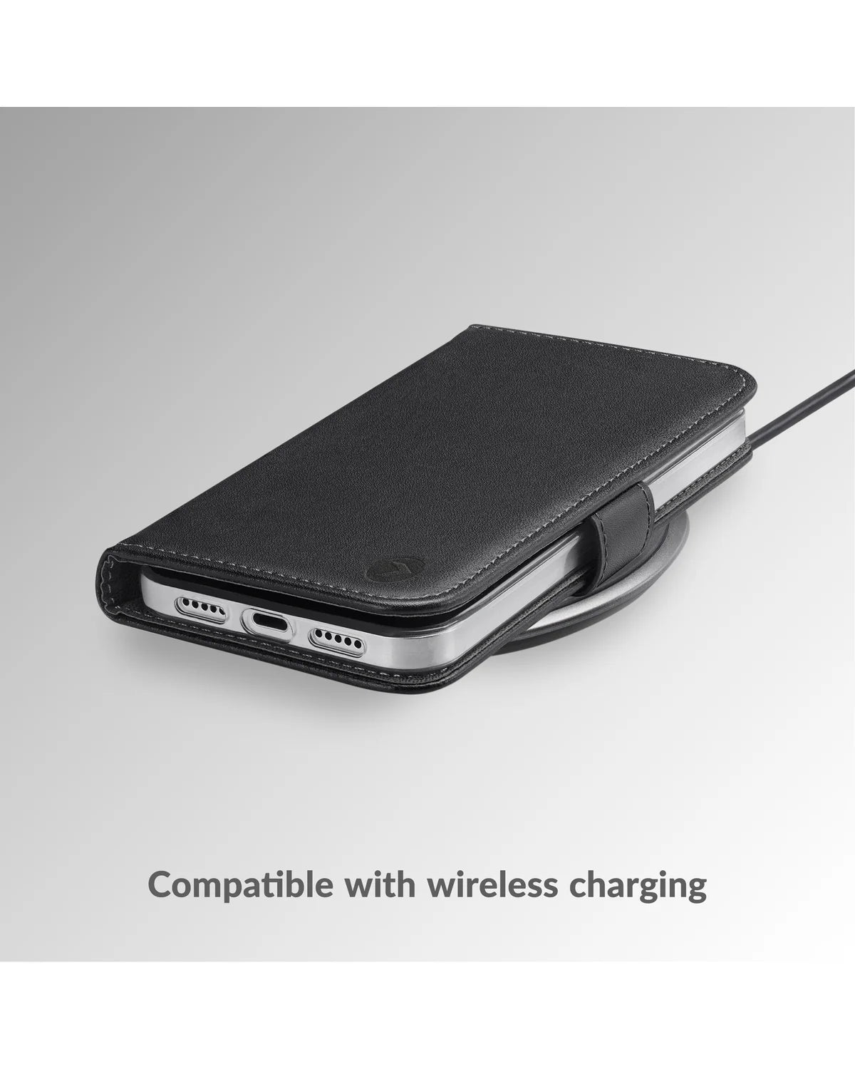 Mobilize Classic Gelly Wallet Hoesje (Case) – Apple iPhone 17 – Zwart