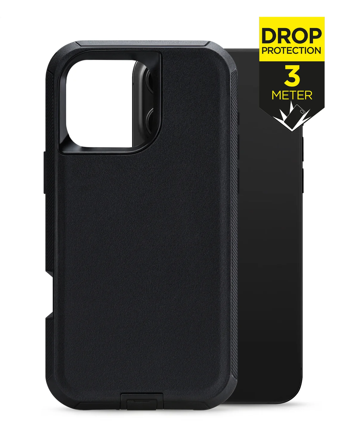 Mobilize Defender Case Telefoonhoesje Apple iPhone 16 Pro Max Zwart