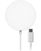 Mobilize Draadloze MagSafe Lader 15W – Sterke Magnetische Grip – Wit Acryl