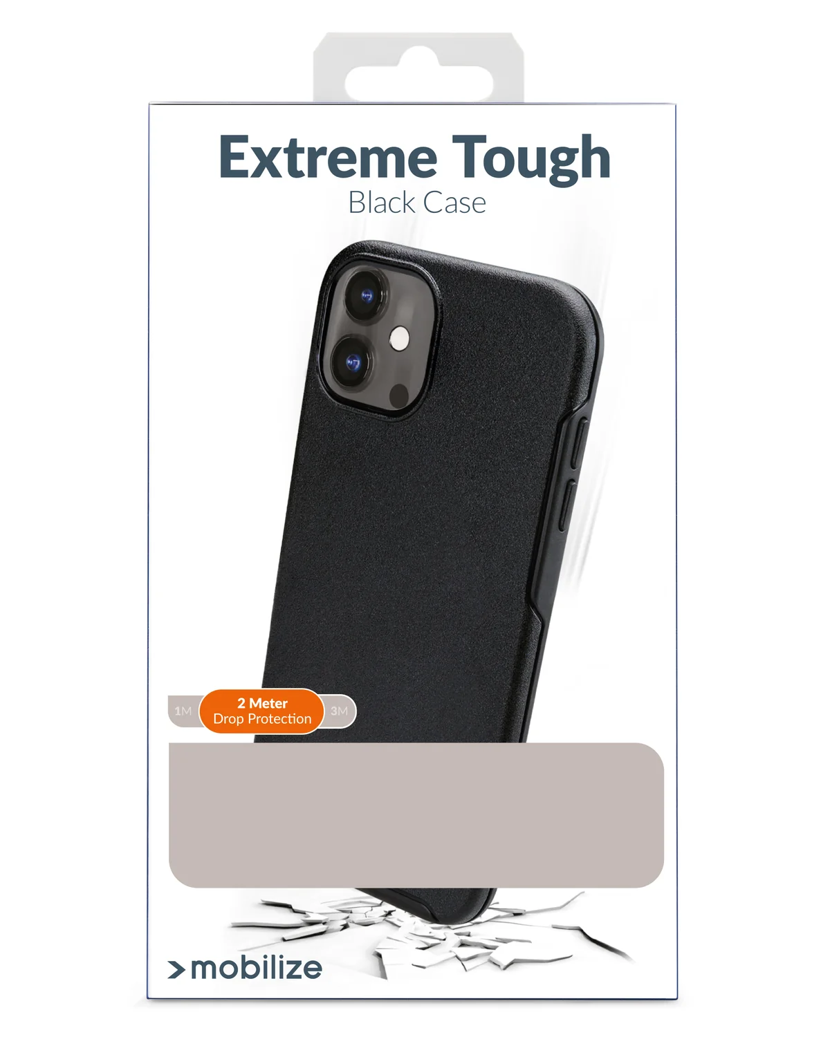 Mobilize Extreme Tough Case Telefoonhoesje Apple iPhone 15 Plus Zwart