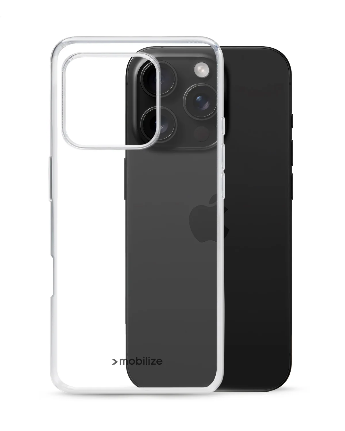 Mobilize Gelly Case Telefoonhoesje Apple iPhone 16 Pro Transparant