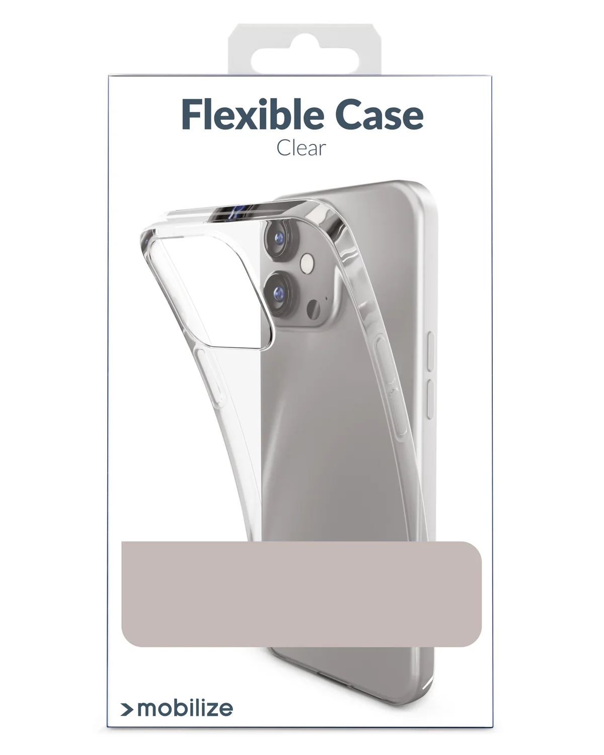 Mobilize Gelly Case Telefoonhoesje Apple iPhone 16e Transparant