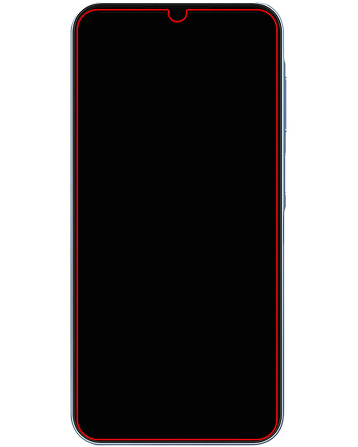 Mobilize Glass Screenprotector Black Frame Samsung Galaxy A15 4G / 5G