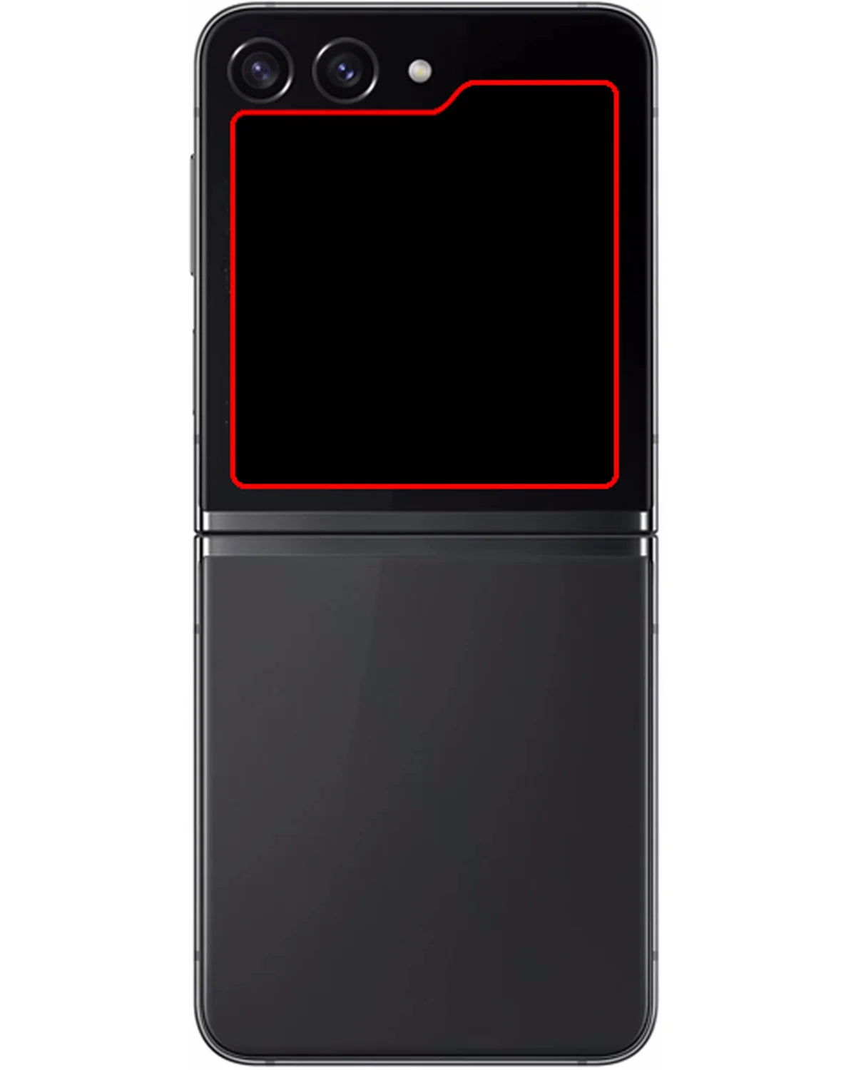 Mobilize Glass Screenprotector Samsung Galaxy Z Flip 5 - Outer Display / Camera