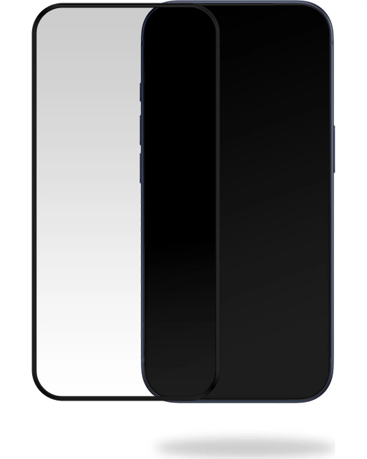 Mobilize Glass Screenprotector – Zwart Frame – Apple iPhone 16 Pro / 17 / 17 Pro