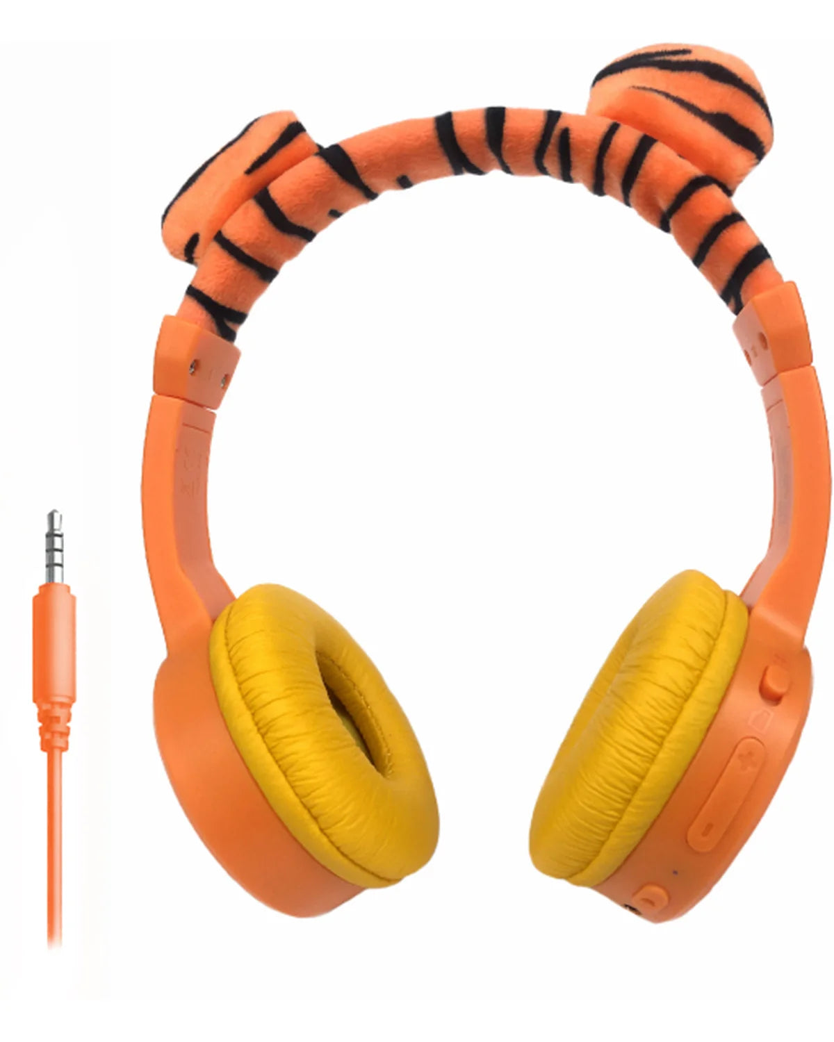 Mobilize Kinderkoptelefoon 85 dB – Tiger | Draadloos & Bedraad