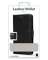 Mobilize Leather Wallet Case Telefoonhoesje Apple iPhone 15 Zwart