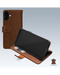 Mobilize Leather Wallet Case Telefoonhoesje Apple iPhone 16 Bruin