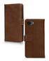 Mobilize Leather Wallet Case Telefoonhoesje Apple iPhone 16e Bruin