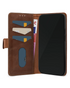 Mobilize Leather Wallet Case Telefoonhoesje Apple iPhone 16e Bruin