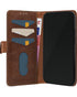 Mobilize Leather Wallet Hoesje (Case) – Apple iPhone 17 Pro – Bruin