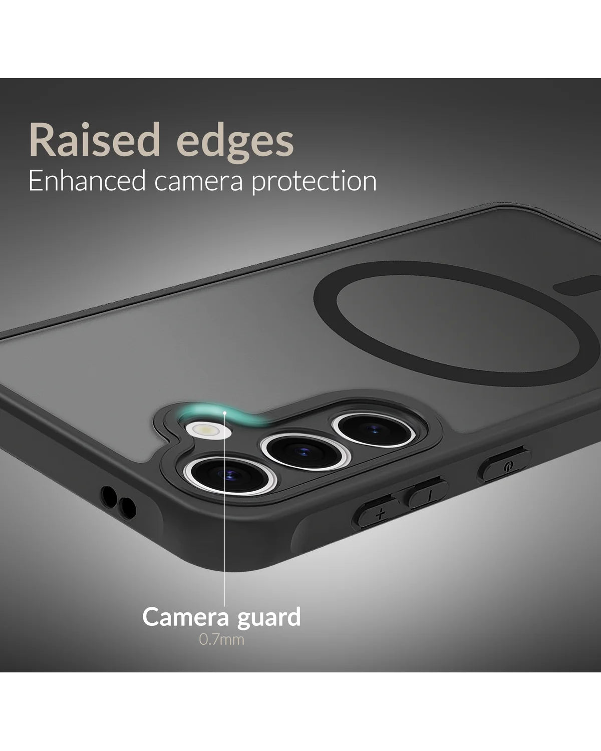 Mobilize Magsafe Compatibel Hybride Hoesje – Samsung Galaxy A26 5G – Zwart