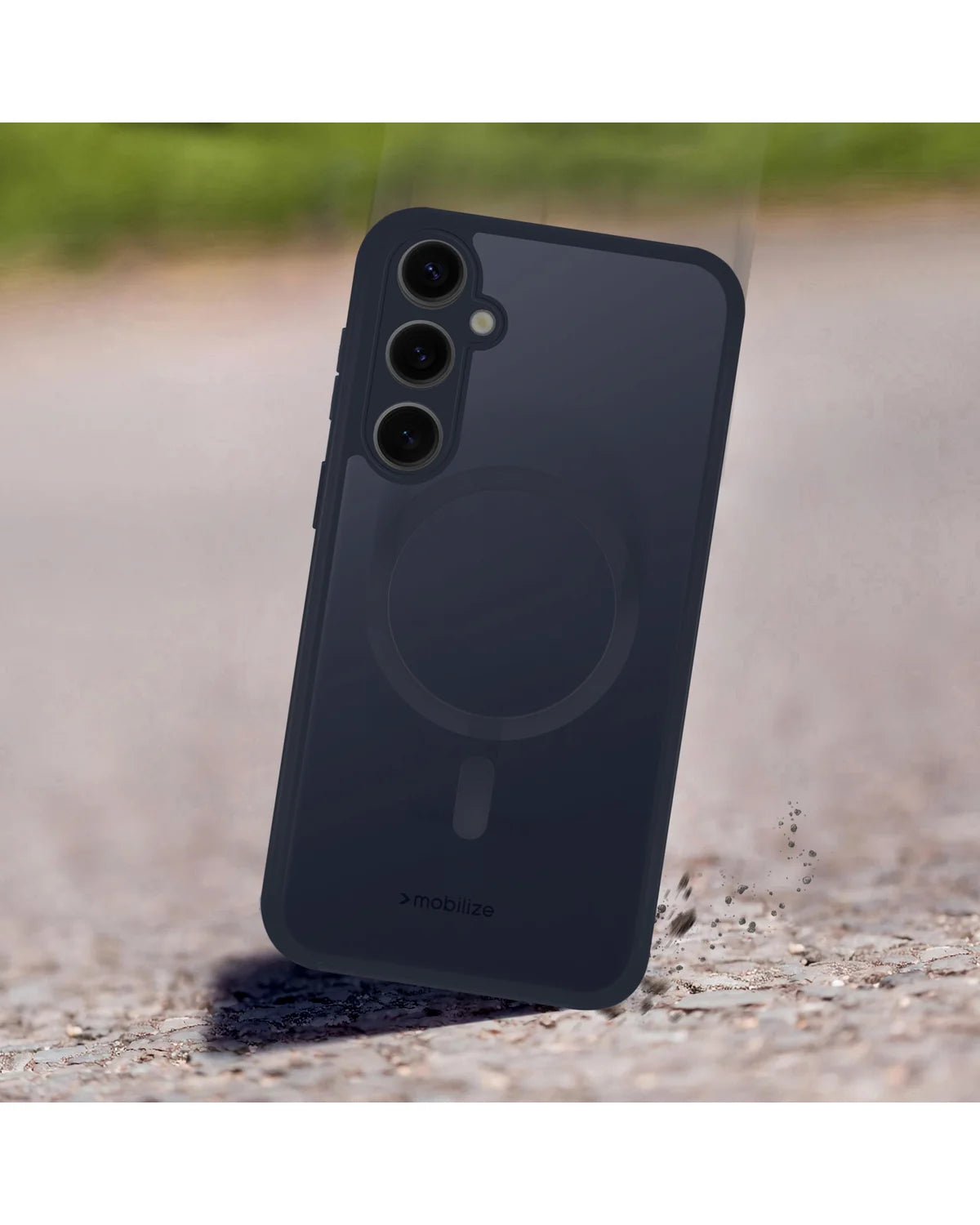 Mobilize Magsafe Compatibel Hybride Hoesje – Samsung Galaxy S25 5G – Blauw