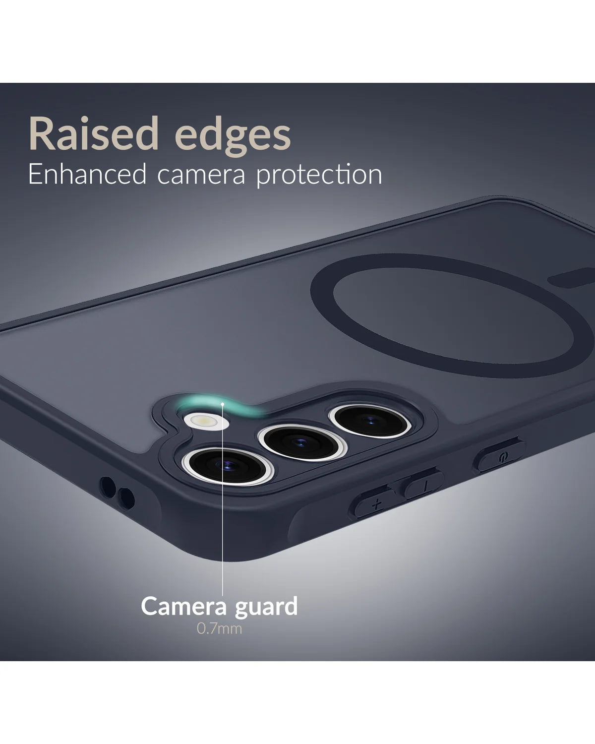 Mobilize Magsafe Compatibel Hybride Hoesje – Samsung Galaxy S25 5G – Blauw