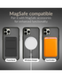 Mobilize Magsafe Compatibel Hybride Pro Case Telefoonhoesje Apple iPhone 16 Plus Zwart