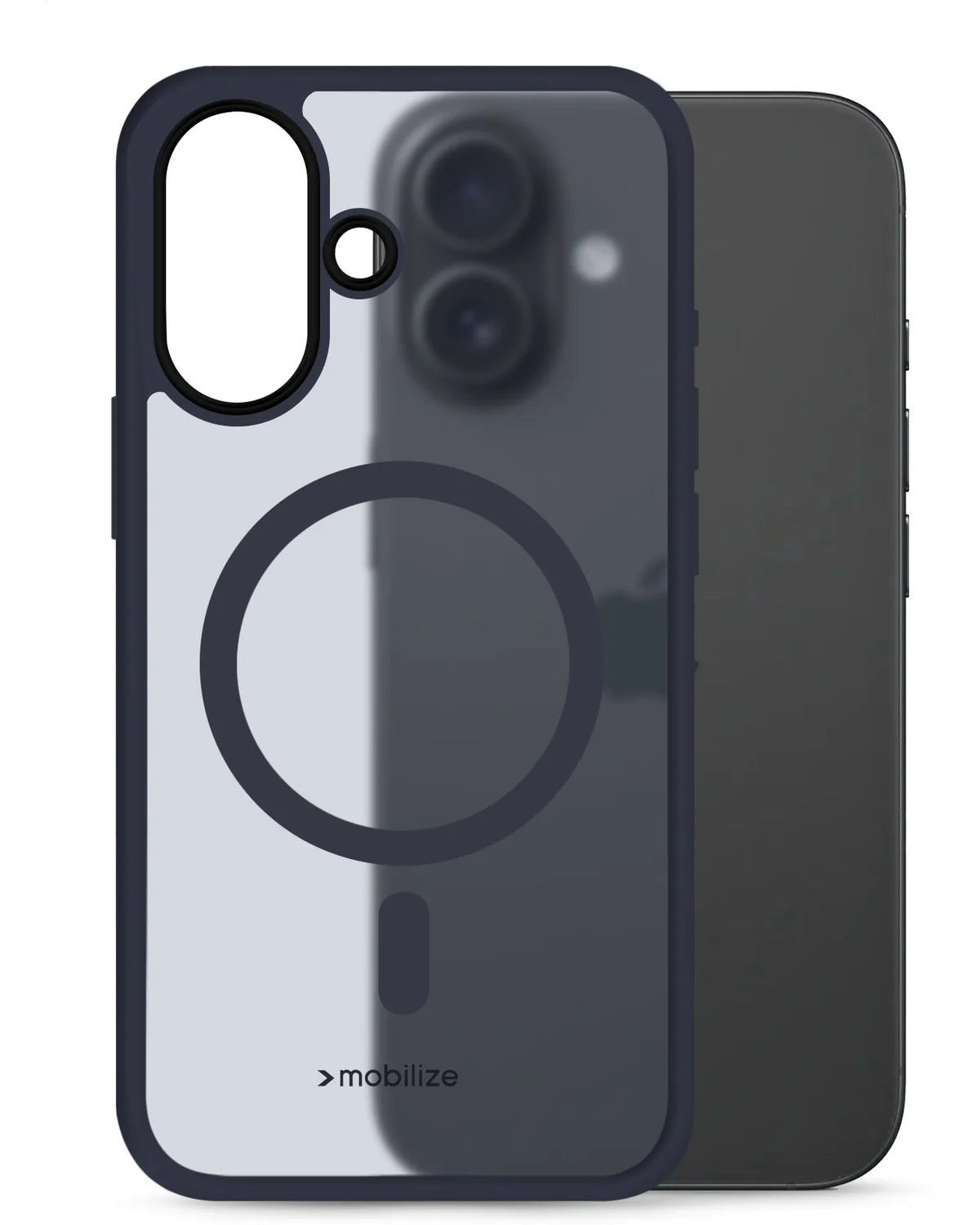 Mobilize Magsafe Compatibel Hybride Pro Hoesje (Case) –  Apple iPhone 16 – Blauw