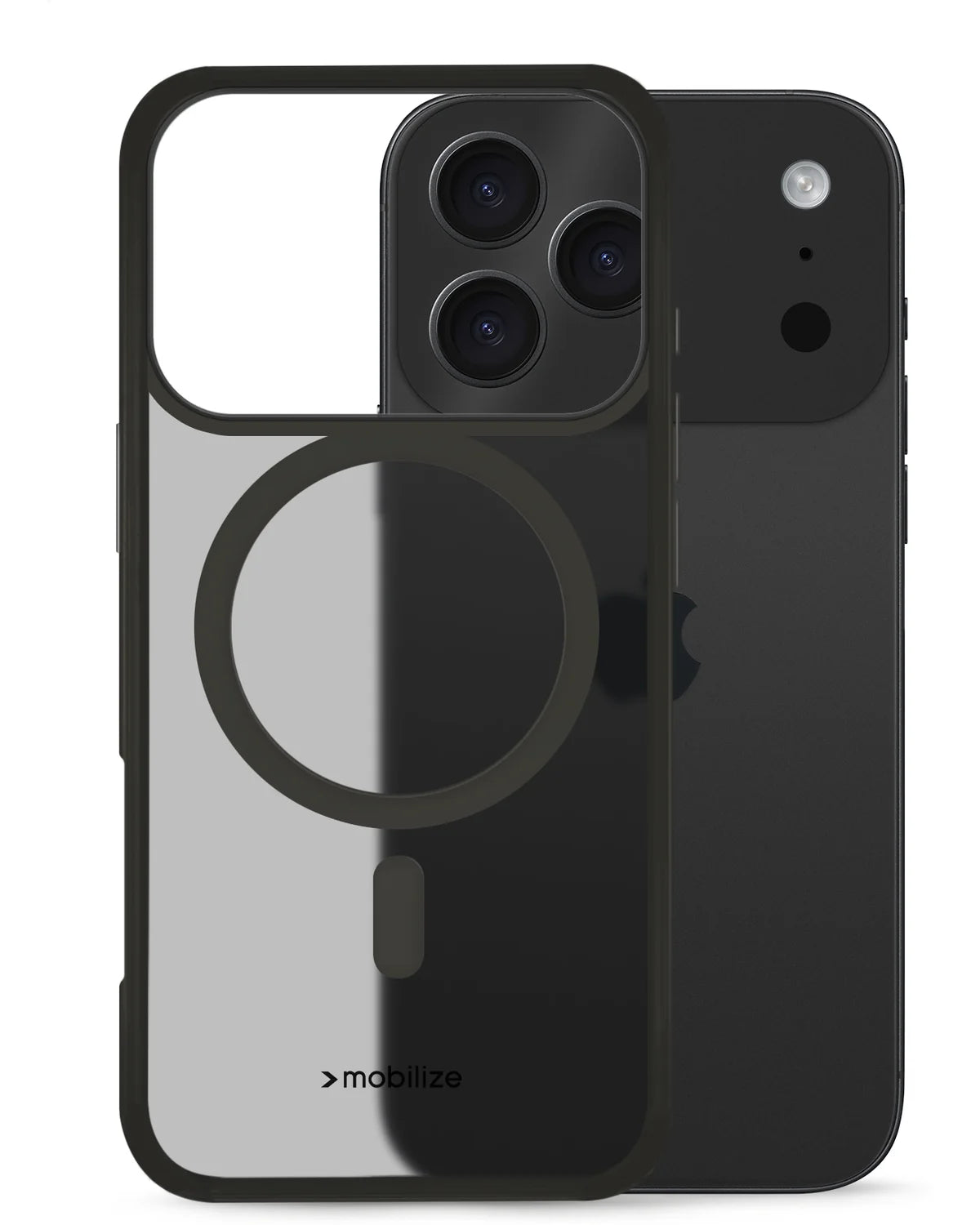 Mobilize Magsafe Compatibel Hybride Pro Hoesje (Case) –  Apple iPhone 17 Pro – Zwart