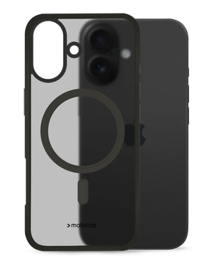 Mobilize Magsafe Compatibel Hybride Pro Hoesje (Case) –  Apple iPhone 17 – Zwart