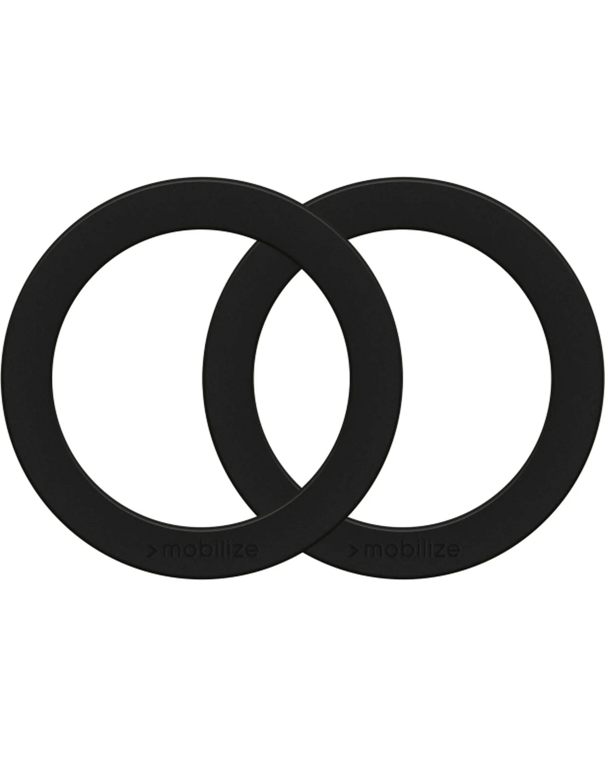 Mobilize MagSafe Compatibel Metalen Ring – Zwart (2-pack)