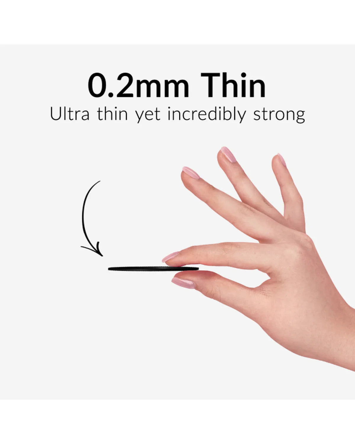 Mobilize MagSafe Compatibel Metalen Ring – Zwart (2-pack)