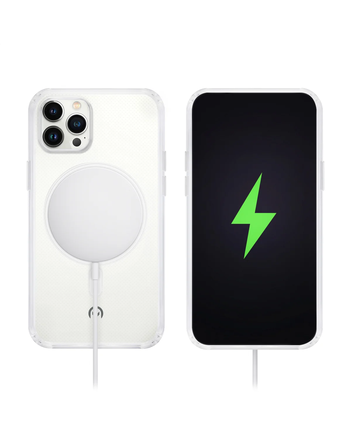 Mobilize Magsafe Compatibel Naked Protection Case Telefoonhoesje Apple iPhone 15 Transparant