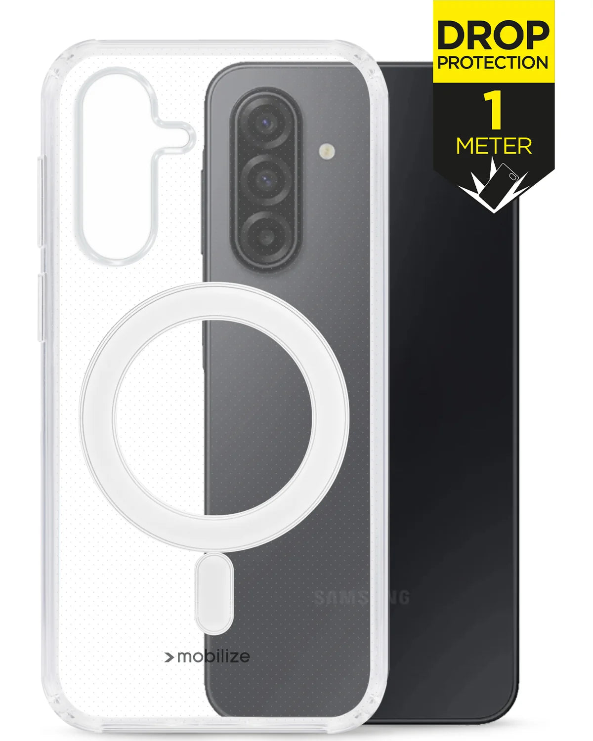 Mobilize MagSafe Compatibel Naked Protection Hoesje – Samsung Galaxy A17 4G/5G – Transparant