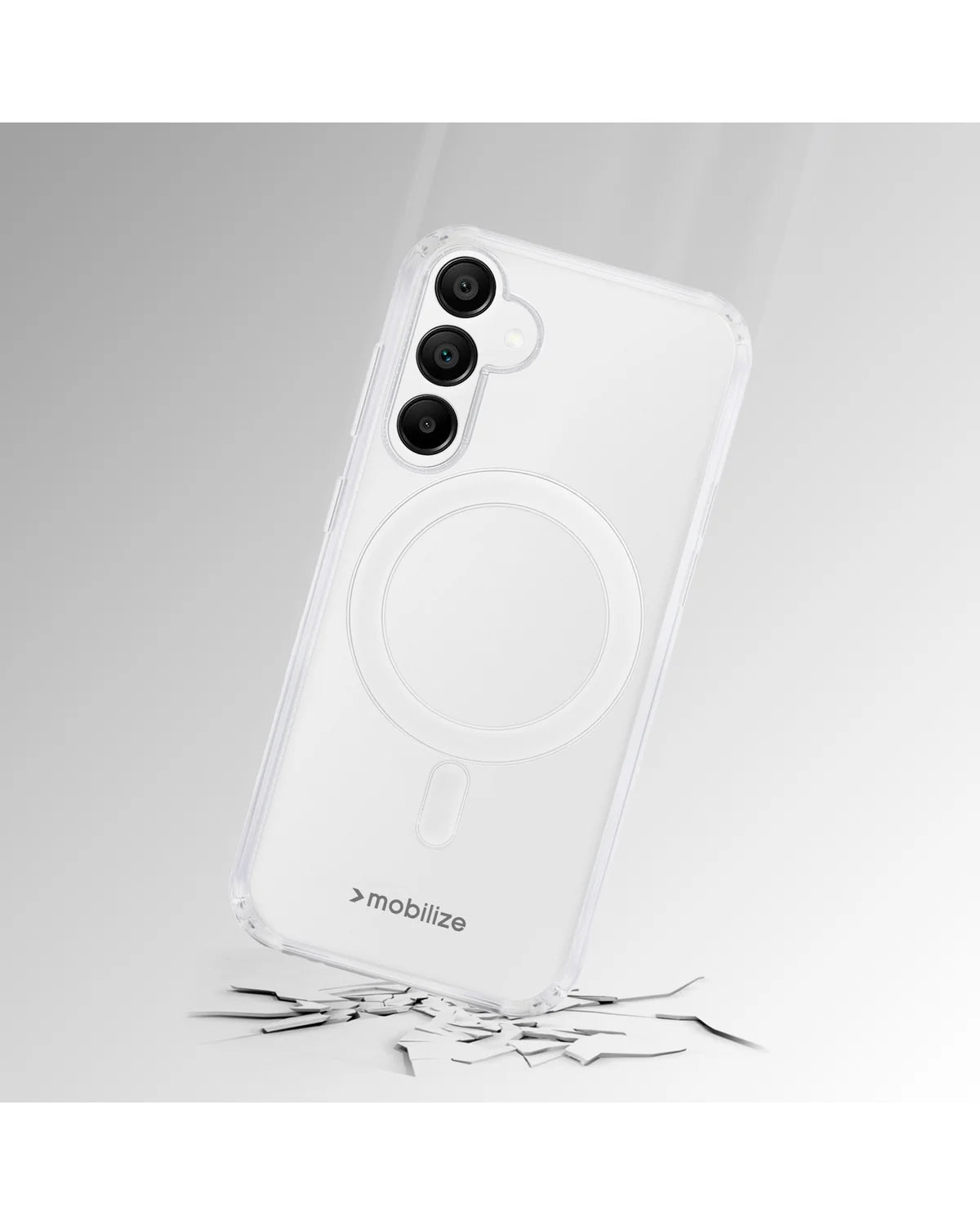 Mobilize MagSafe Compatibel Naked Protection Hoesje – Samsung Galaxy S25 Fe – Transparant