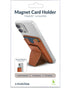 Mobilize MagSafe-compatibele magnetische kaarthouder – Bruin