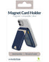 Mobilize MagSafe-compatibele magnetische kaarthouder met standaardfunctie – Blauw