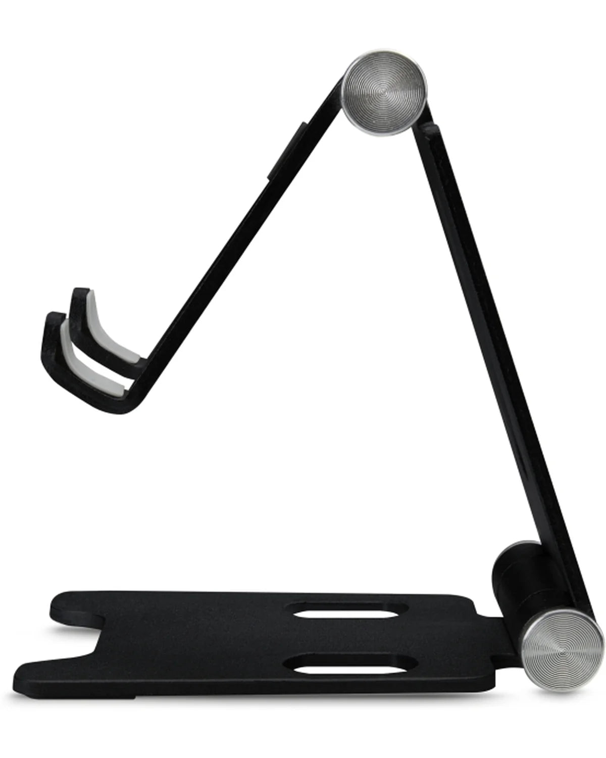 Mobilize Opvouwbare Aluminium Telefoonhouder – Zwart