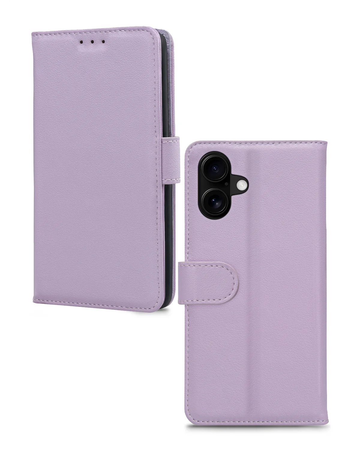 Mobilize Premium Gelly Wallet Book Case Telefoonhoesje Apple iPhone 16 Plus Paars