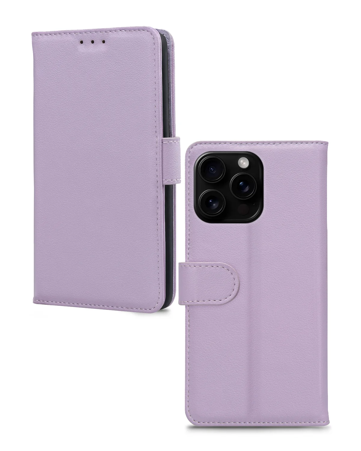 Mobilize Premium Gelly Wallet Book Case Telefoonhoesje Apple iPhone 16 Pro Max Paars