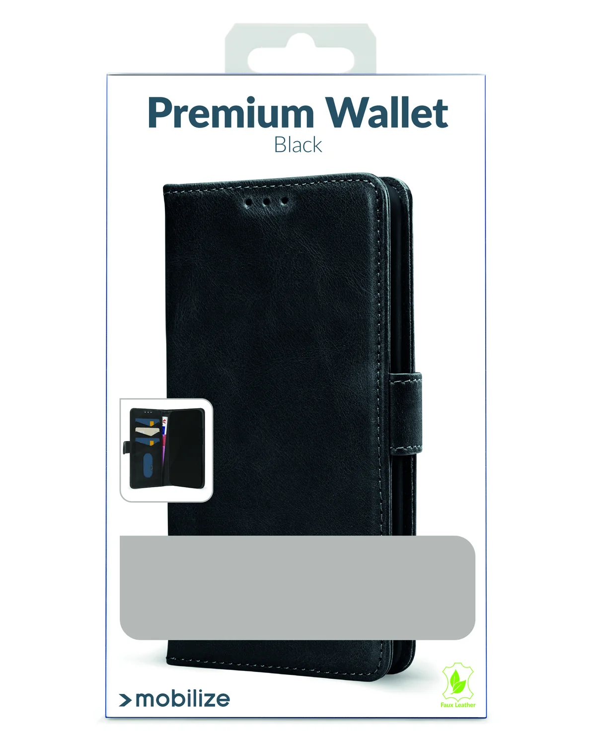 Mobilize Premium Gelly Wallet Book Case Telefoonhoesje Apple iPhone 16 Pro Max Zwart