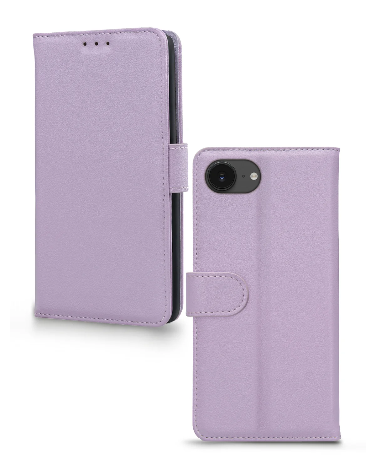 Mobilize Premium Gelly Wallet Book Case Telefoonhoesje Apple iPhone 16e Paars