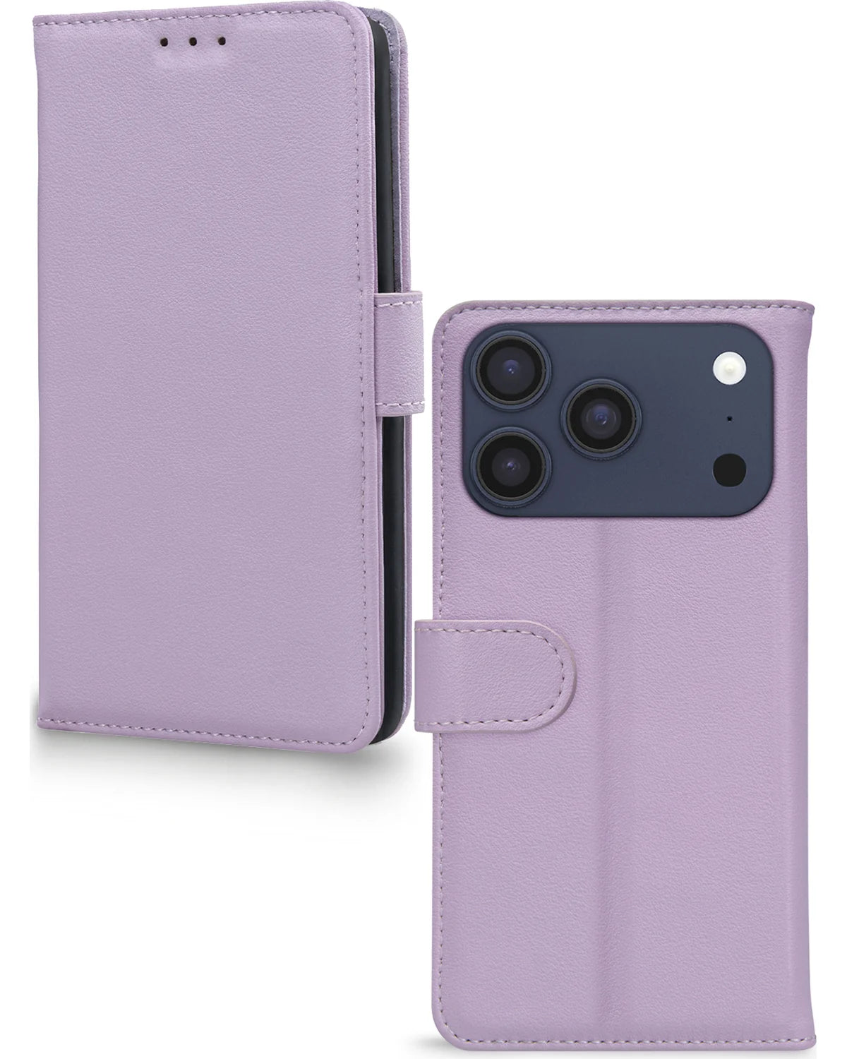 Mobilize Premium Gelly Wallet Book Hoesje (Case) – Apple iPhone 17 Pro Max – Paars