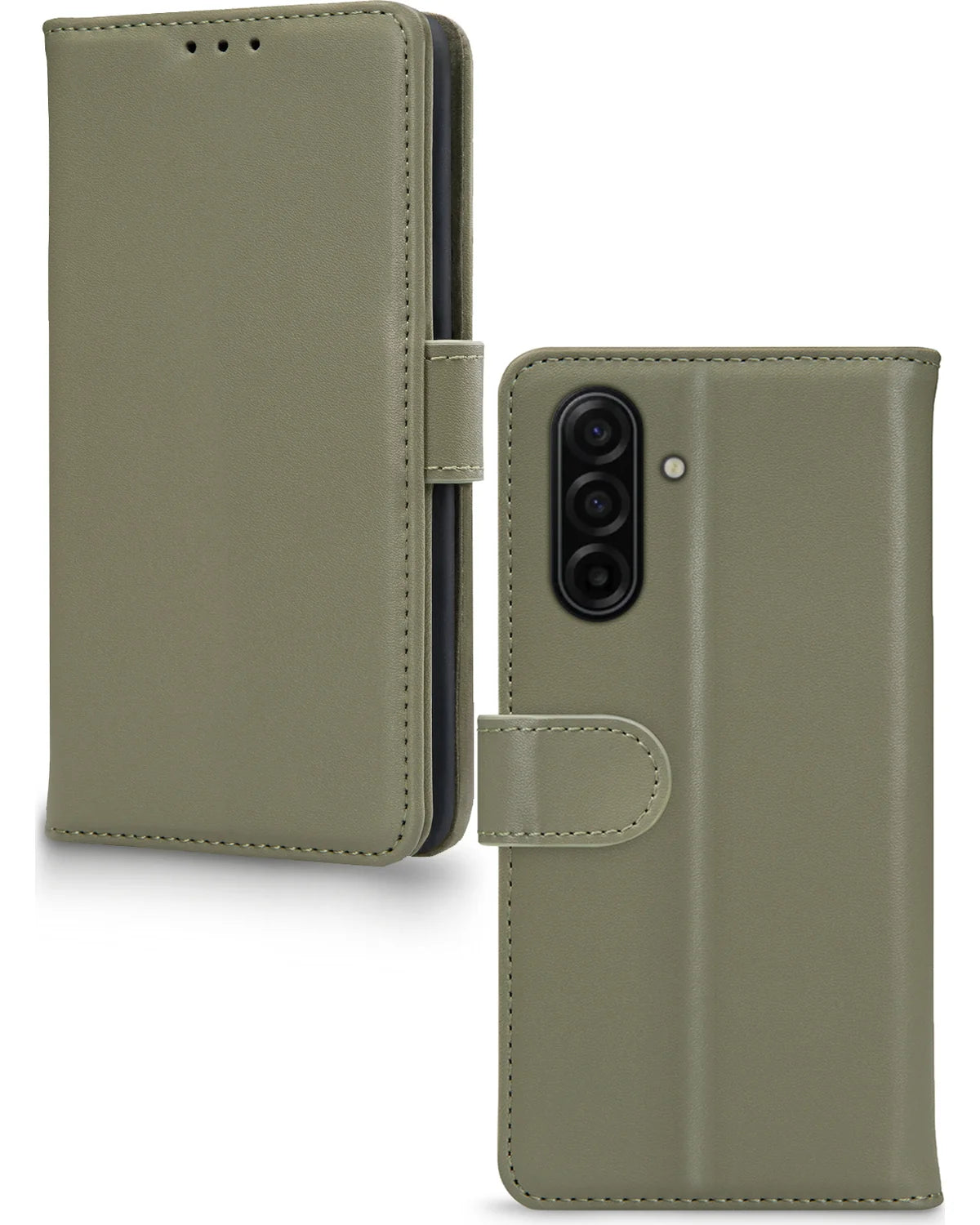 Mobilize Premium Gelly Wallet Book Hoesje – Samsung Galaxy A17 4G/5G – Groen