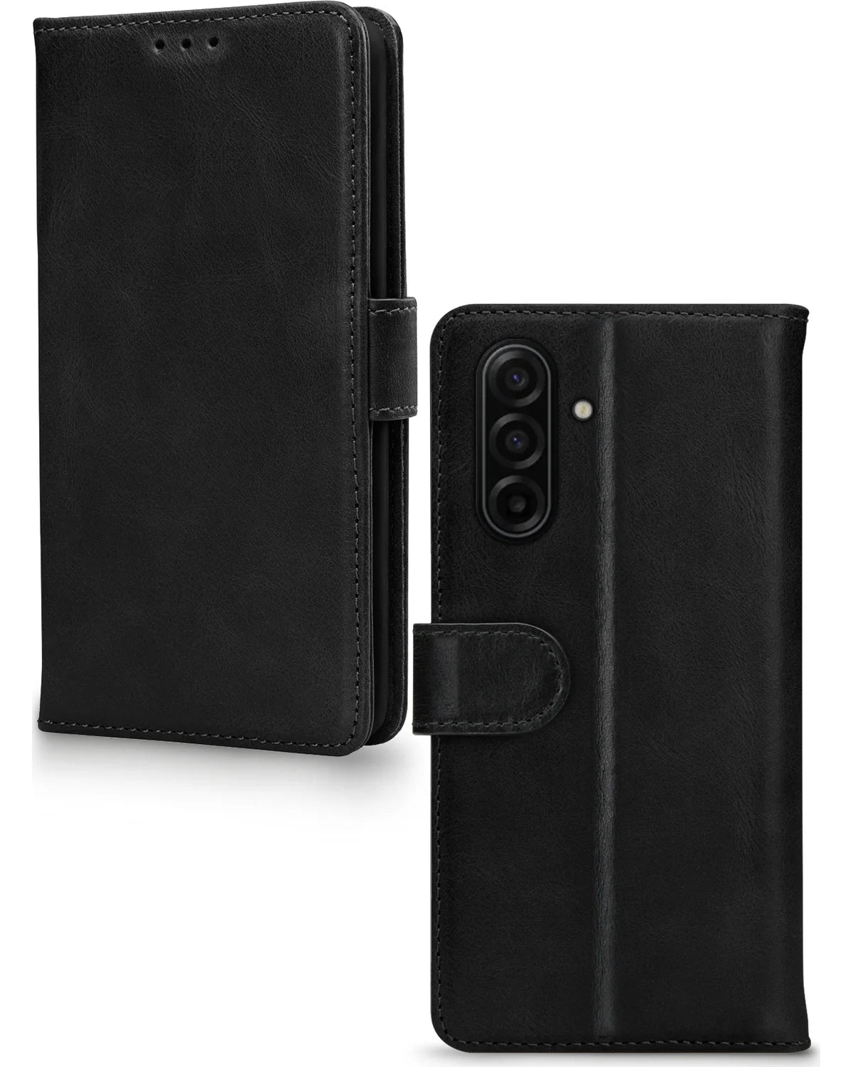 Mobilize Premium Gelly Wallet Book Hoesje – Samsung Galaxy A17 4G/5G – Zwart