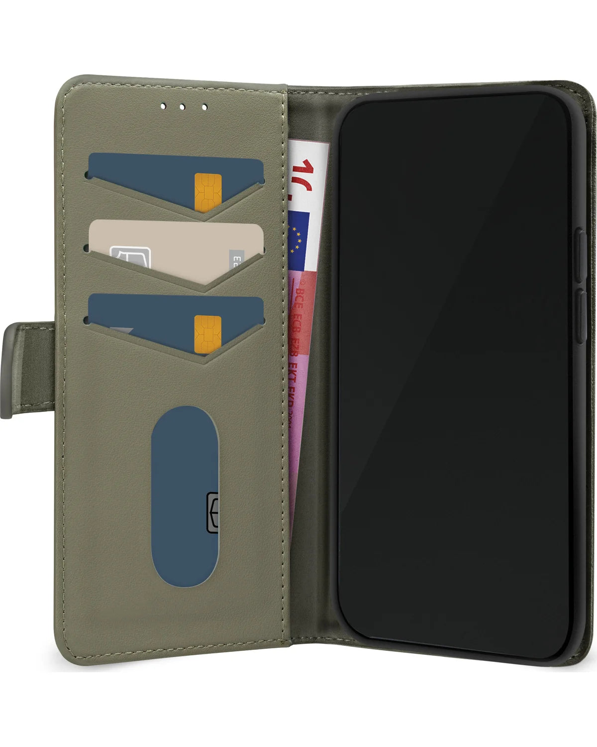 Mobilize Premium Gelly Wallet Book Hoesje – Samsung Galaxy A26 5G – Groen