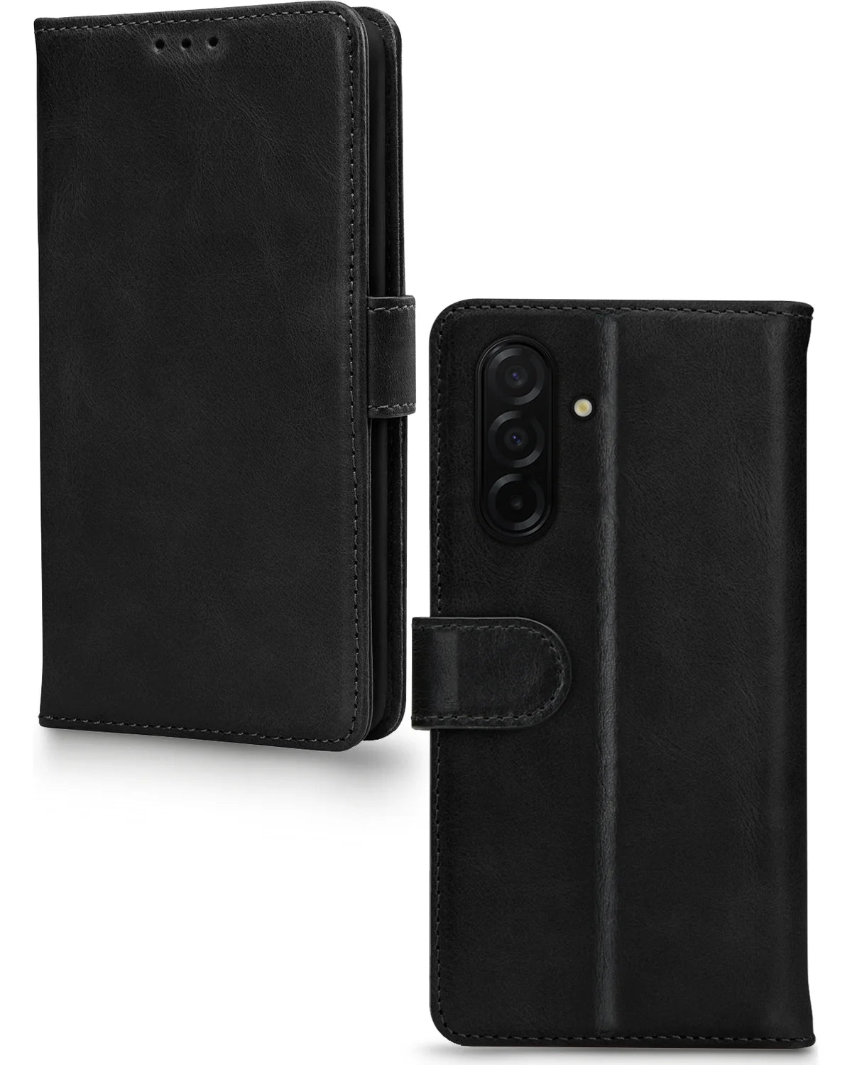 Mobilize Premium Gelly Wallet Book Hoesje – Samsung Galaxy A26 5G – Zwart